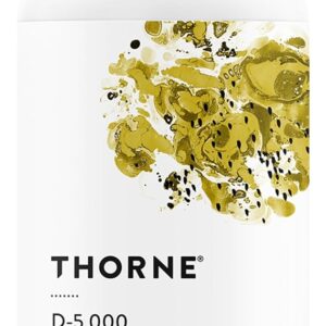 Thorne Vitamin D-5000 (Vitamin D3) – NSF Certified, Gluten-Free & Soy-Free