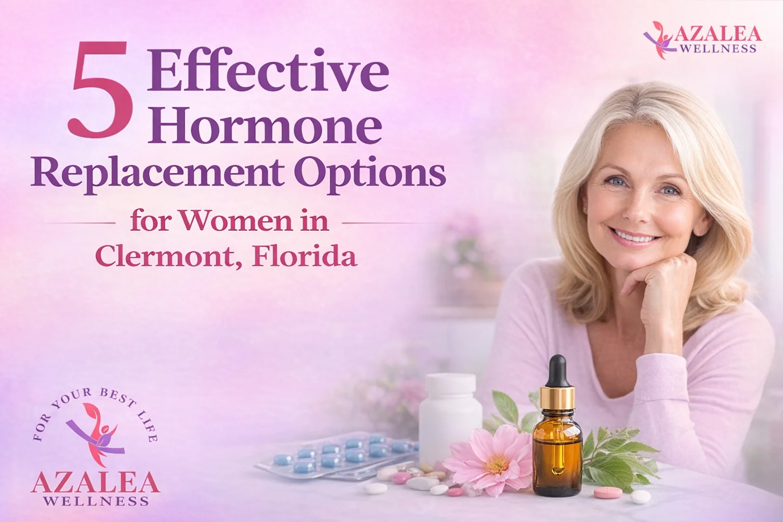 5 Effective Hormone Replacement Options for Women in Clermont, Florida
